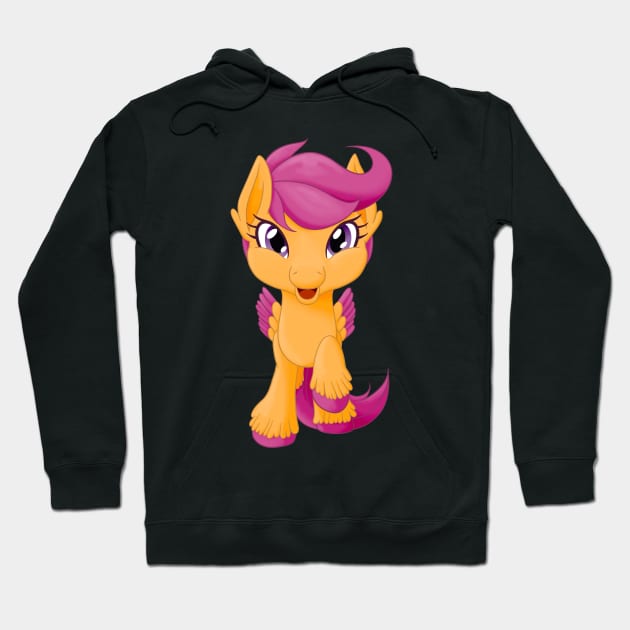 My Little Pony Scootaloo Hoodie by Boyanton Designs